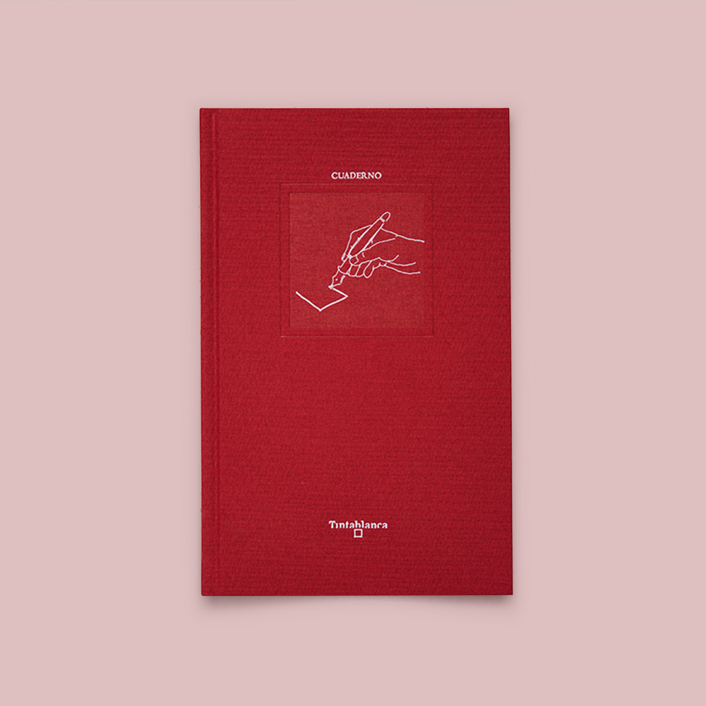 Cuaderno Tintablanca Clásico en rojo - Tintablanca